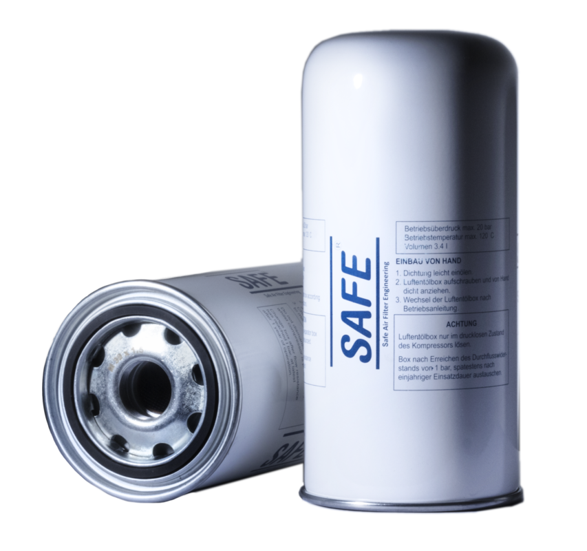 Spin On Type Air/Oil Separators SAFE Air Flow Engineering Company